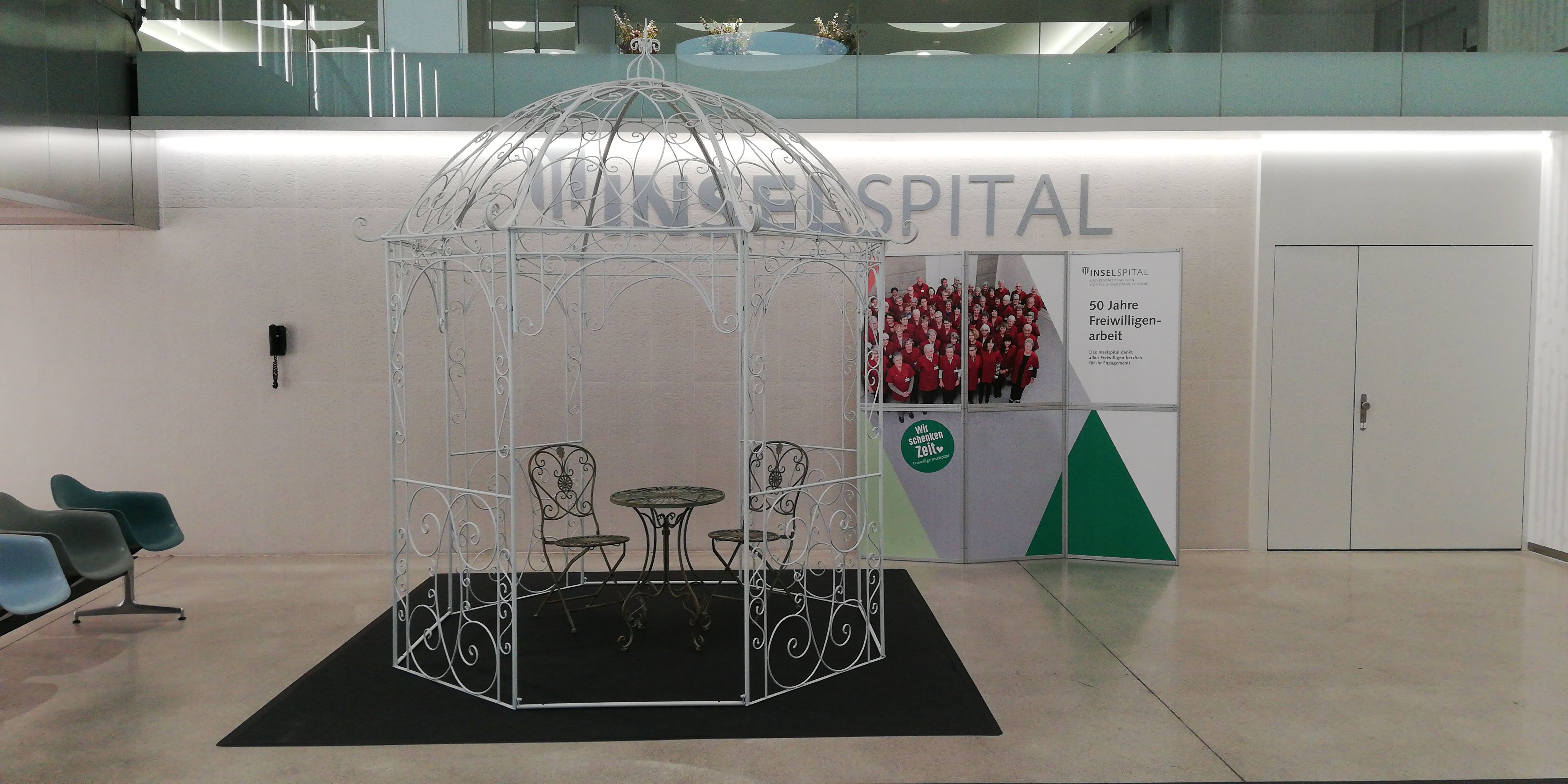 Hochzeitspavillion im Inselspital Bern